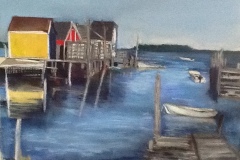 Fish-Houses-Nova-Scotia-10x12-pastel-350